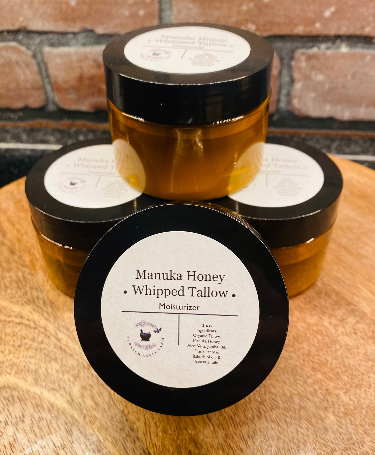 Manuka Homey Whipped Tallow 3oz.